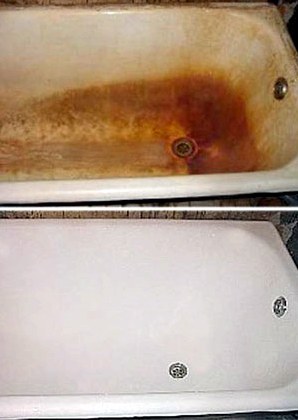 Чистка ванны: чем чистить в домашних условиях от известкового налёта, лучшее средство и народные способы